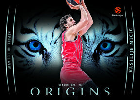2025-26 Panini Origins EuroLeague Basketball Hobby, Box