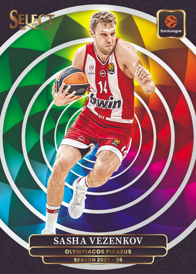 2025-26 Panini Select EuroLeague Basketball Hobby Mega, Box