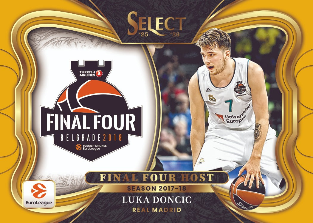 2025-26 Panini Select EuroLeague Basketball Hobby Mega, Box