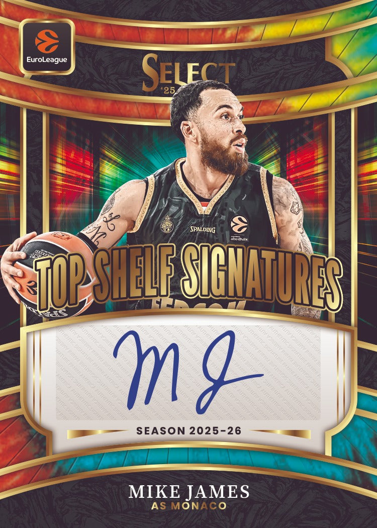 2025-26 Panini Select EuroLeague Basketball Hobby, Box