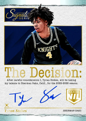 2025-26 Panini Signature Series Basketball Hobby, Box