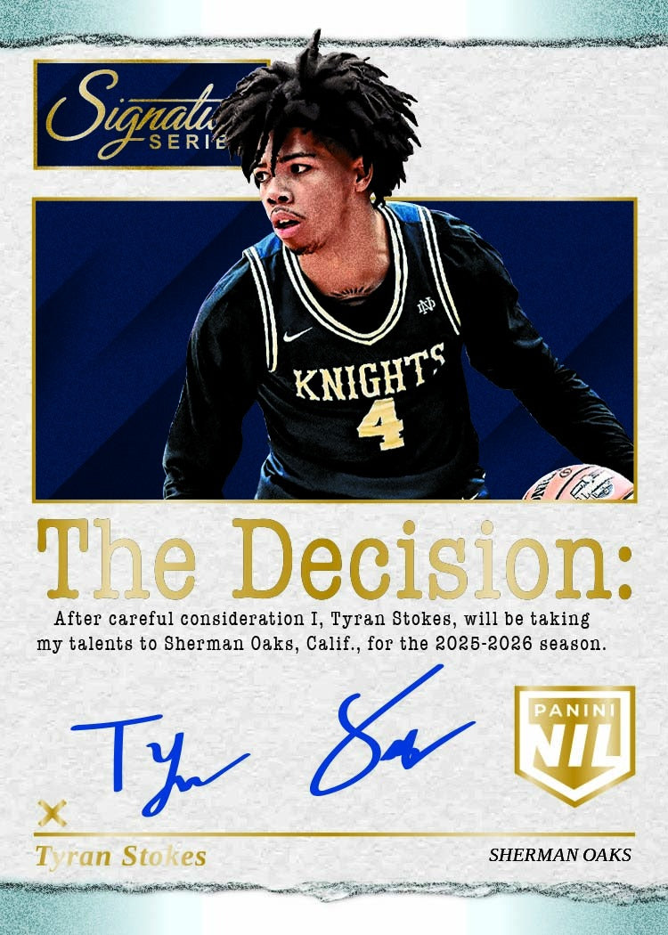 2025-26 Panini Signature Series Basketball Hobby, Box