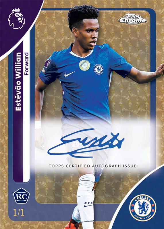 2026 Topps Chrome Premier League Soccer Blaster, 40 Box Case
