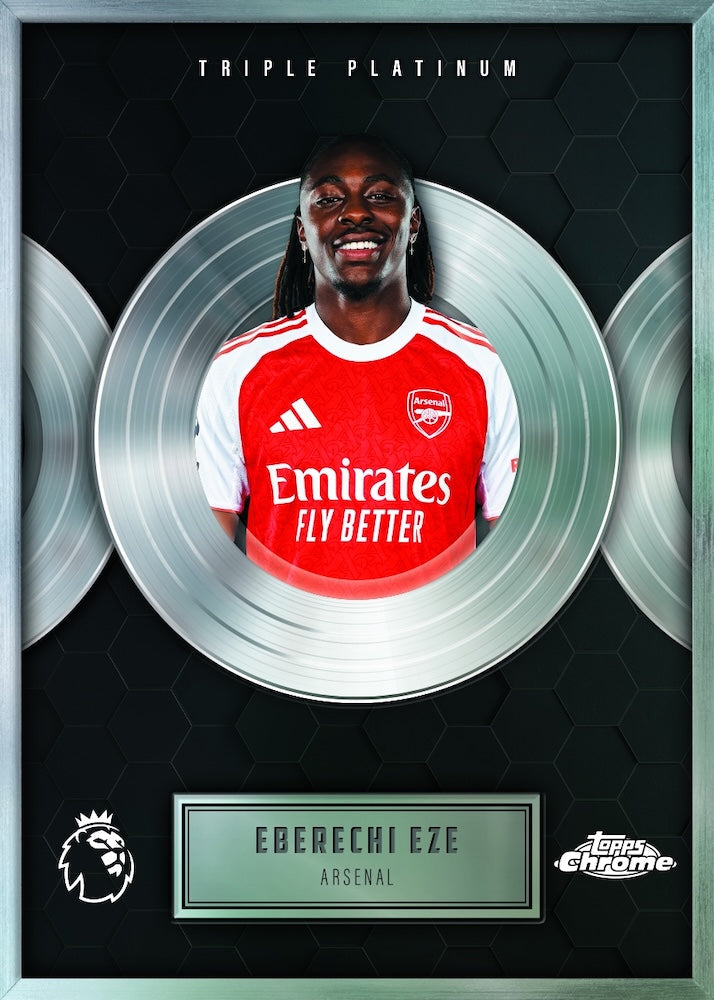 2026 Topps Chrome Premier League Soccer Blaster, Box