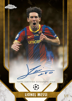 2025-26 Topps UEFA Club Competitions Chrome Soccer Blaster, Box