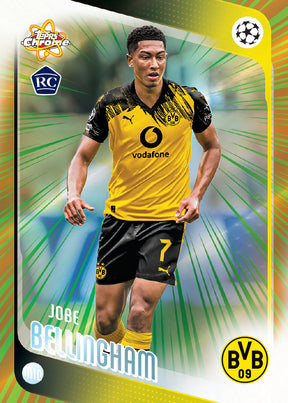2025-26 Topps UEFA Club Competitions Chrome Soccer Mega, Box