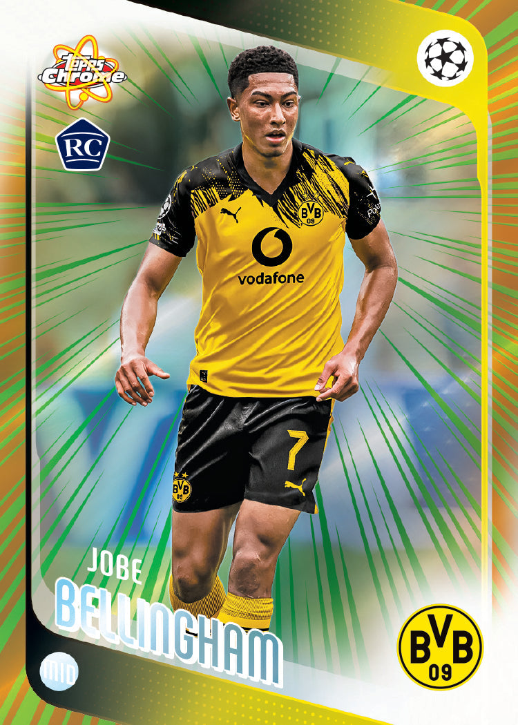 2025-26 Topps UEFA Club Competitions Chrome Soccer Mega, Box