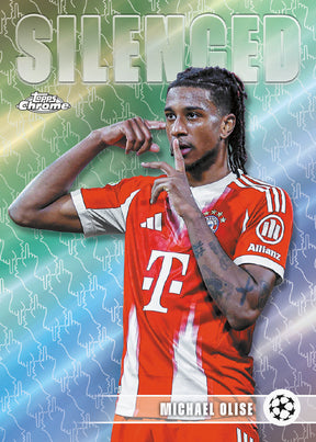 2025-26 Topps UEFA Club Competitions Chrome Soccer Mega, Box