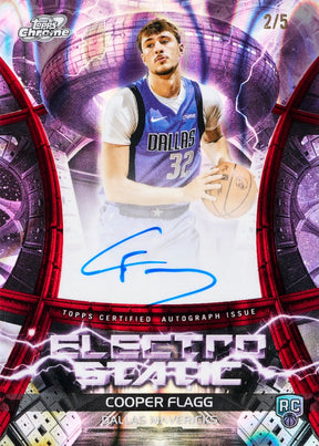 2025-26 Topps Cosmic Chrome Basketball Hobby, Pack