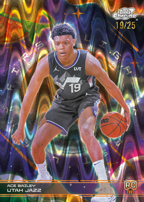 2025-26 Topps Cosmic Chrome Basketball Hobby, Pack