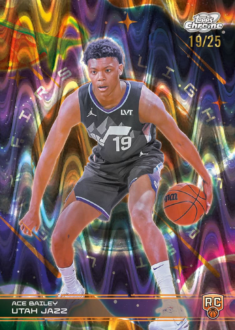 2025-26 Topps Cosmic Chrome Basketball Hobby, Pack