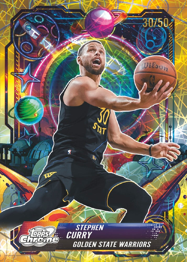 2025-26 Topps Cosmic Chrome Basketball Hobby, Pack