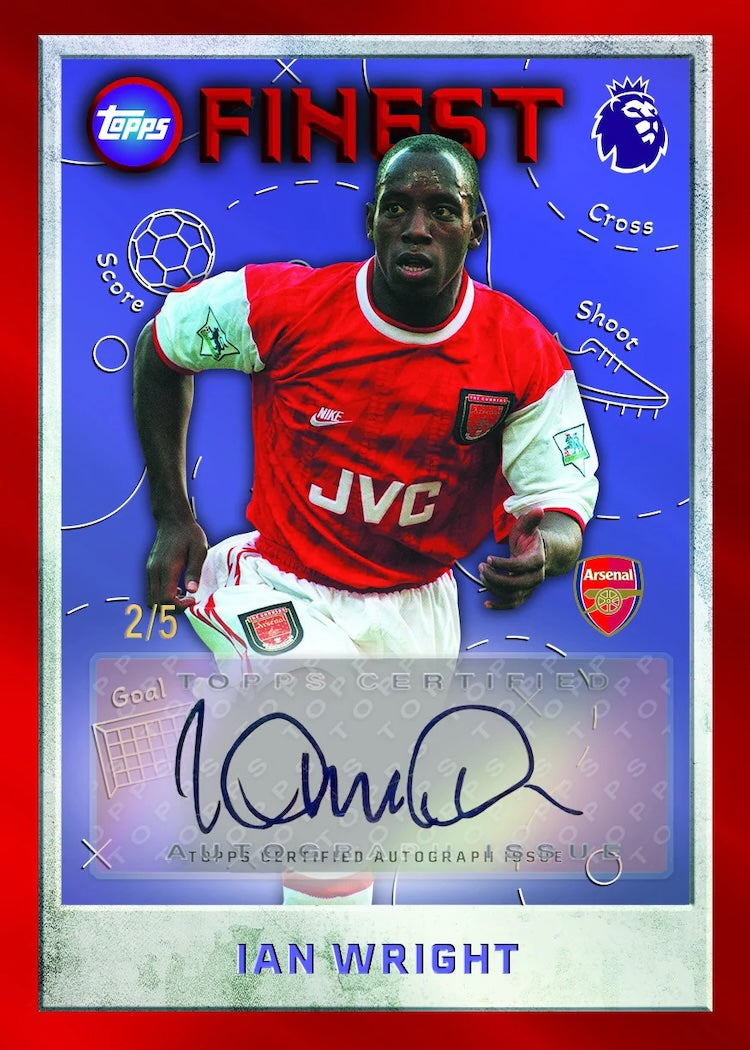 2026 Topps Finest Premier League Soccer Hobby, Box