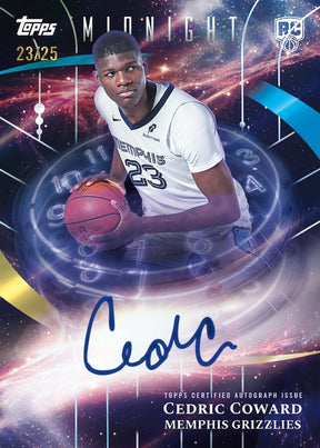 *LAST BOX* 2025-26 Topps Midnight Basketball Hobby, Box