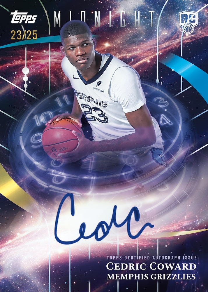 *LAST BOX* 2025-26 Topps Midnight Basketball Hobby, Box