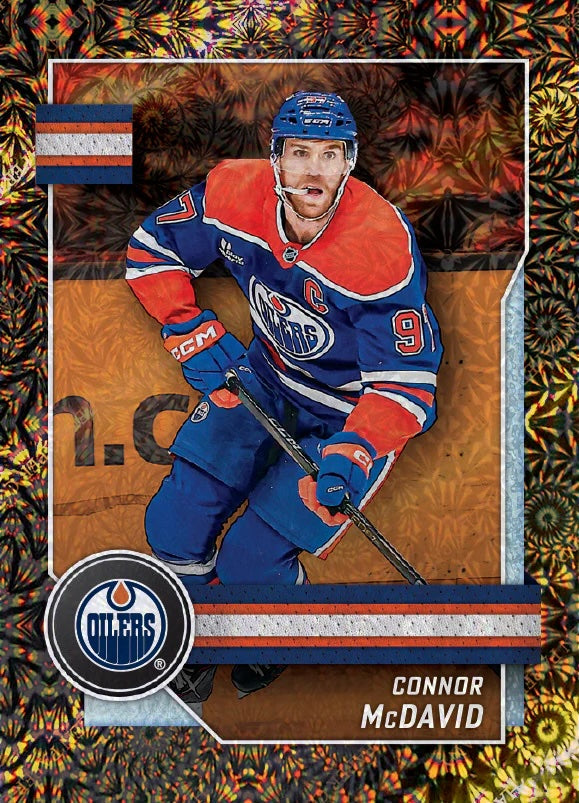2025-26 Topps NHL Sticker Collection Hockey Hobby, 16 Box Case