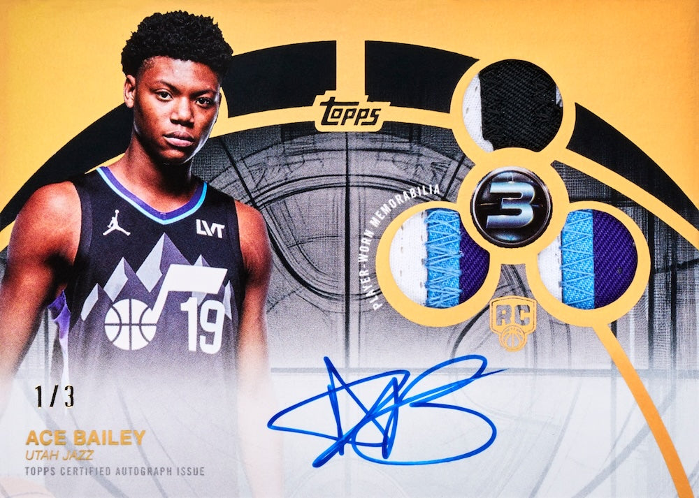 2025/26 Topps Three Basketball Hobby, 4 Box Case