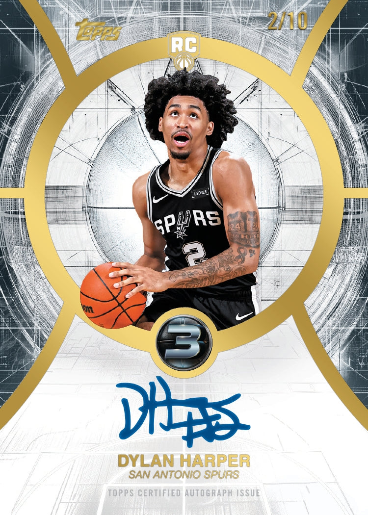 2025-26 Topps Three Basketball Hobby, Box