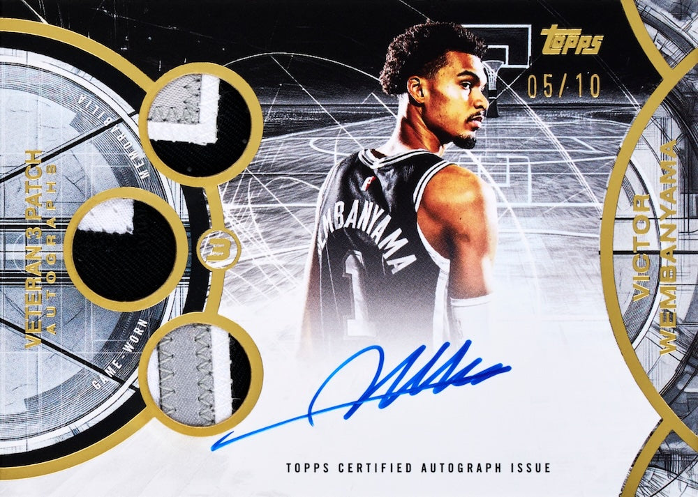 2025/26 Topps Three Basketball Hobby, 4 Box Case