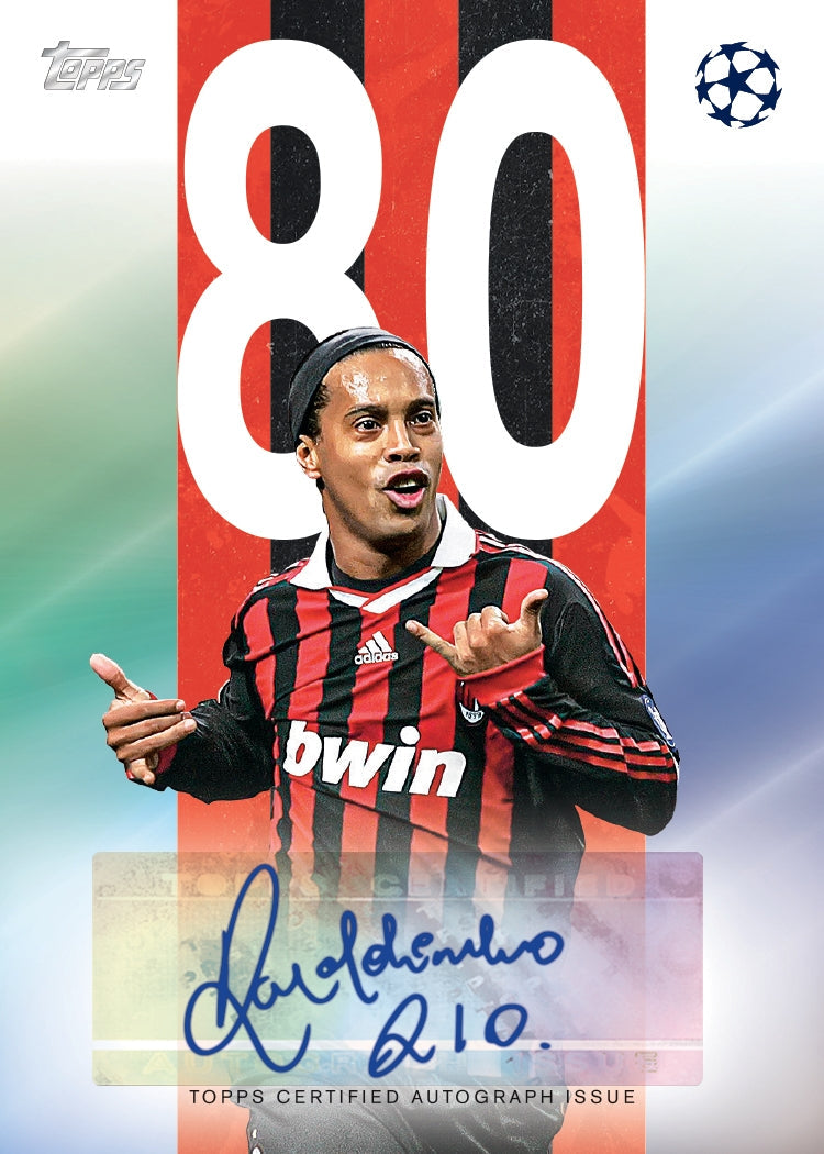 2025-26 Topps UEFA Club Competitions Soccer Blaster, Box