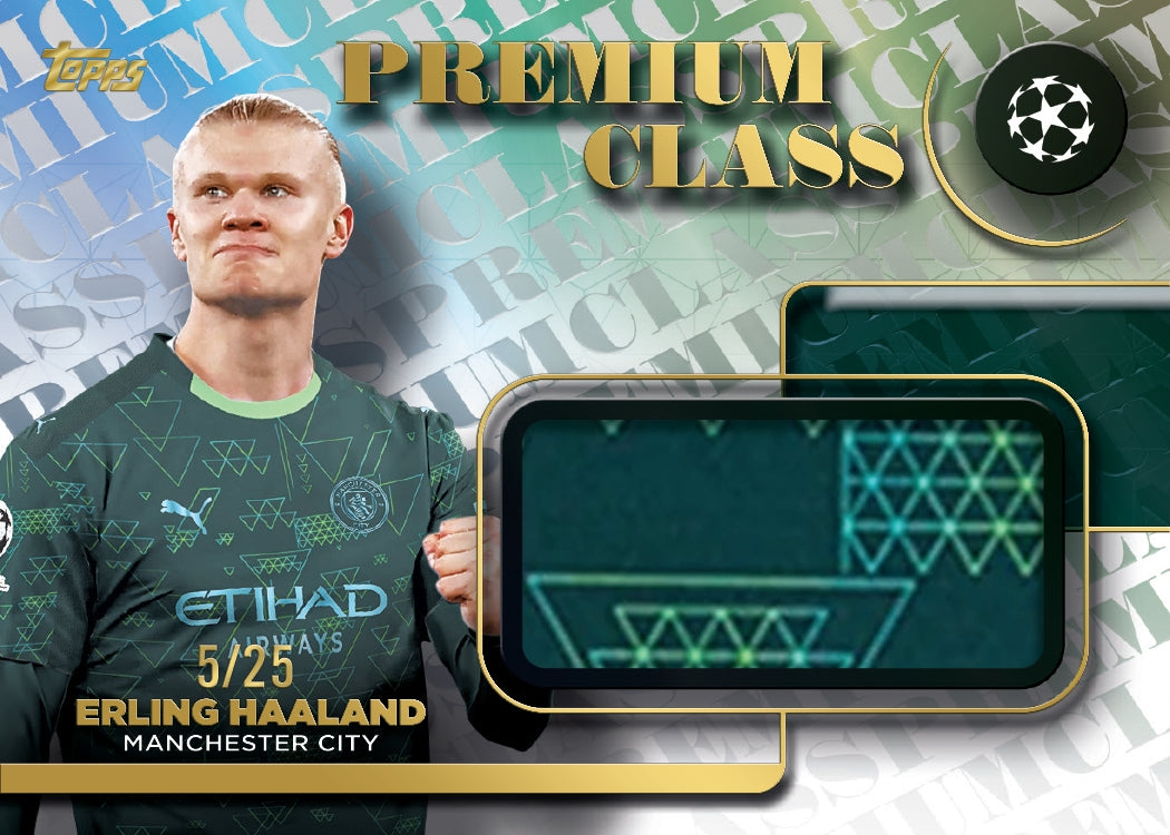 2025-26 Topps UEFA Club Competitions Soccer Hanger, Box