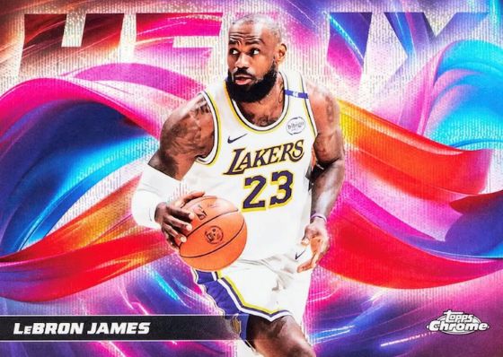 2025-26 Topps Chrome Basketball Blaster, Box