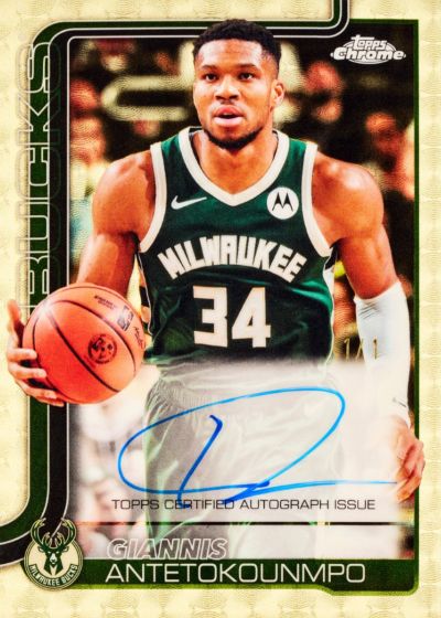 2025-26 Topps Chrome Basketball Hobby, Pack