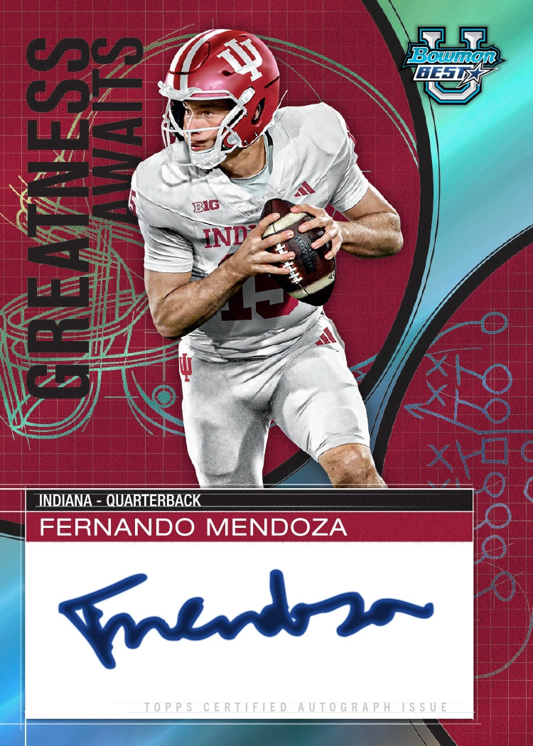 2025 Bowman's Best University Football Hobby, Box