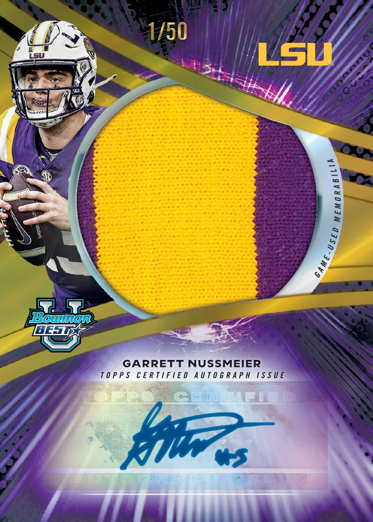 2025 Bowman's Best University Football Hobby, 12 Box Case