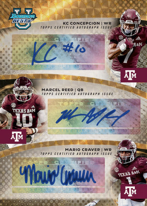 2025 Bowman's Best University Football Hobby, 12 Box Case