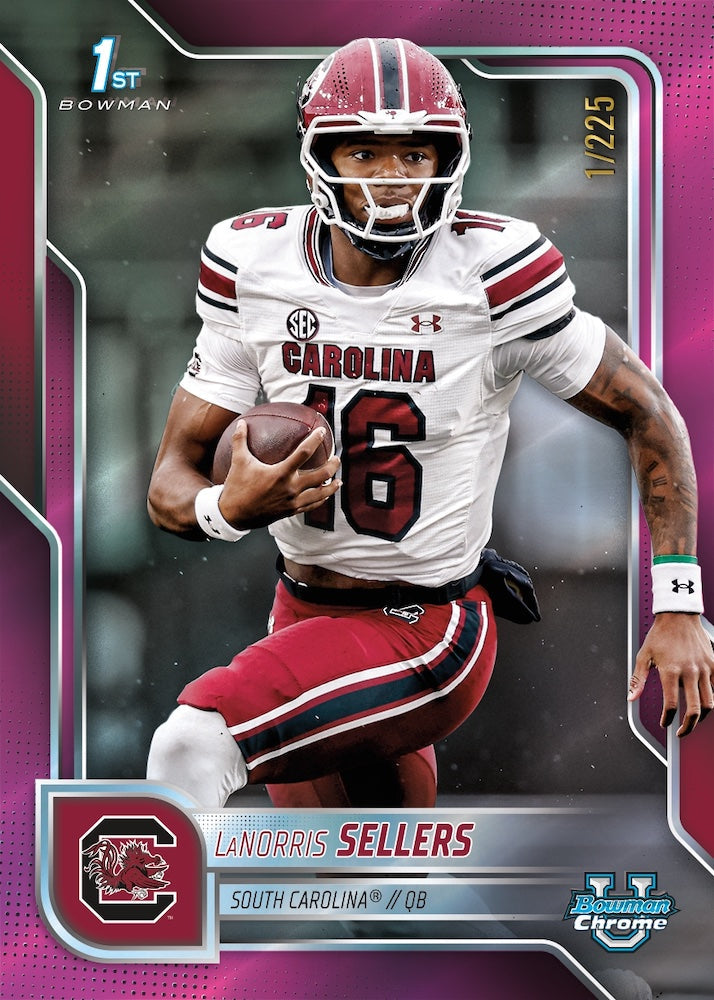 2025 Bowman Chrome University Football Blaster, Box