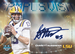 2025 Bowman Chrome University Football Blaster, Box