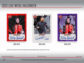 2025 Leaf Metal Halloween Hobby, Box