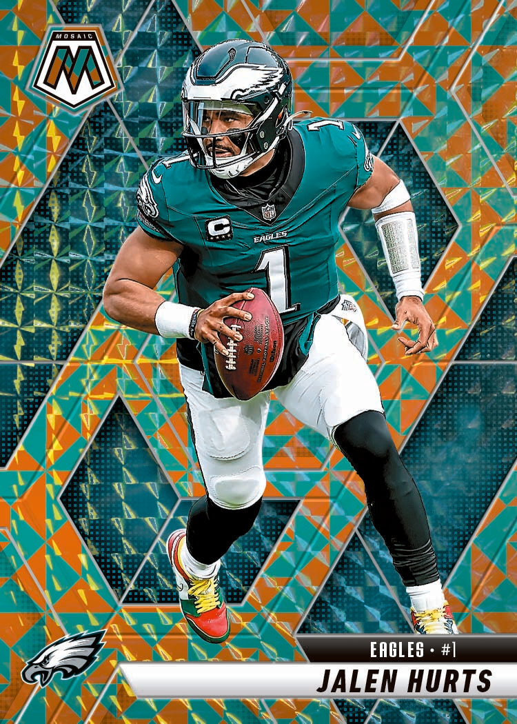 2025 Panini Mosaic Football Hobby, 20 Mega Box Case (Camo Red)