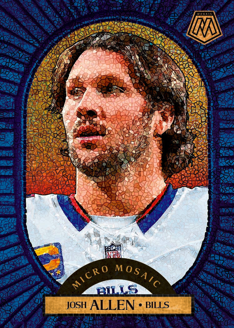 2025 Panini Mosaic Football Hobby, 20 Mega Box Case (Camo Red)