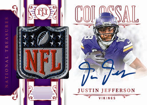 2025 Panini National Treasures Football Hobby, Box