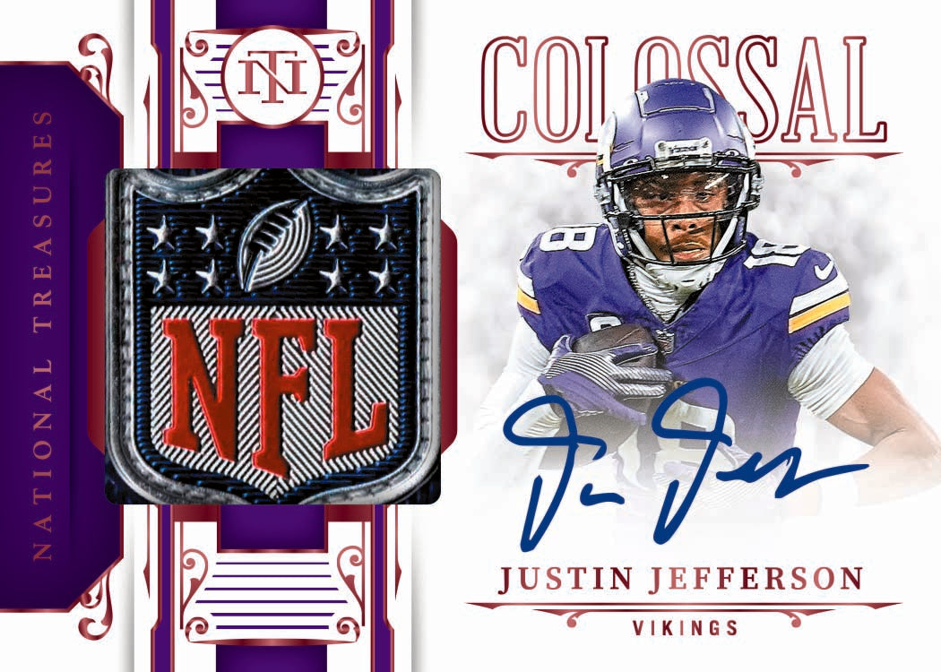 2025 Panini National Treasures Football Hobby, 4 Box Case