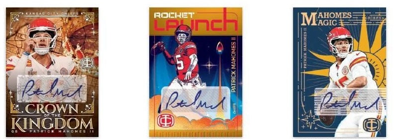2025 Panini Authentically Mahomes Icon Collection Football Blaster, Box