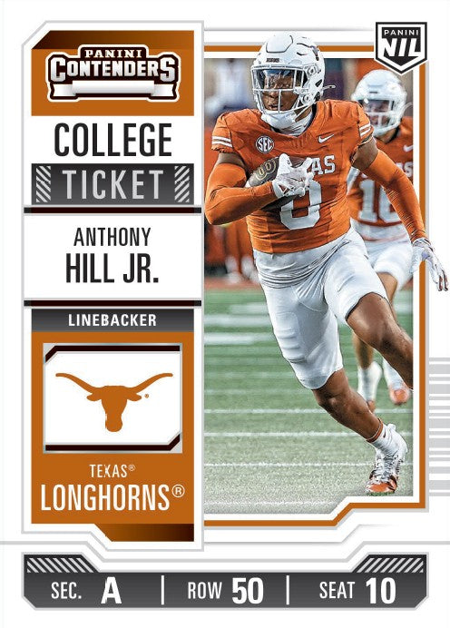 2025 Panini NIL University of Texas Longhorns Blaster, 20 Box Case