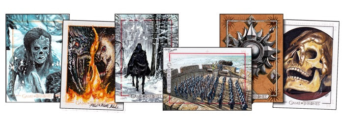 Game of Thrones The Great Houses Hobby (Rittenhouse), Box