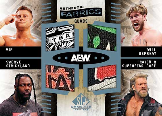 2025 Upper Deck AEW SP Game Used Wrestling Hobby, Box
