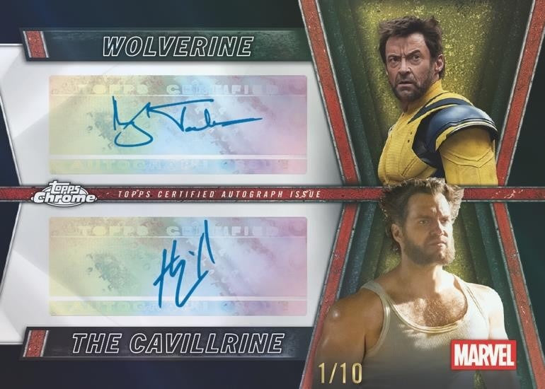 2025 Topps Chrome Marvel Deadpool Blaster, 40 Box Case