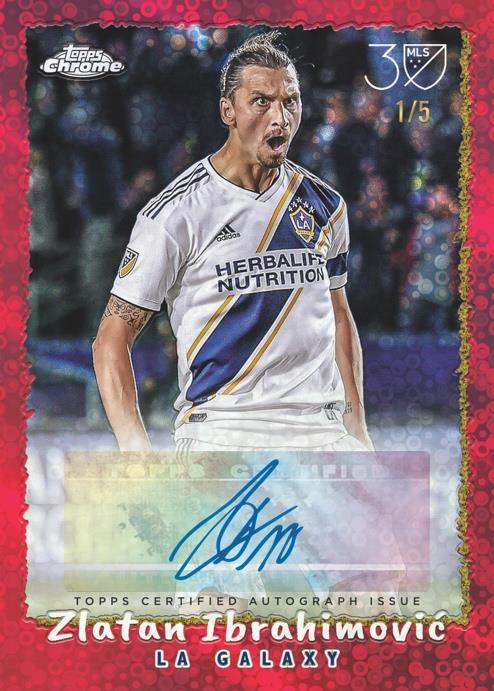 2025 Topps MLS Chrome Soccer Blaster, 40 Box Case