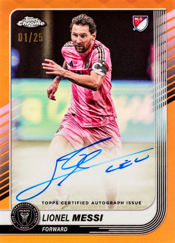 2025 Topps MLS Chrome Soccer Mania, Box