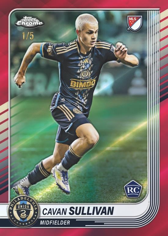 2025 Topps MLS Chrome Soccer Hanger, Box