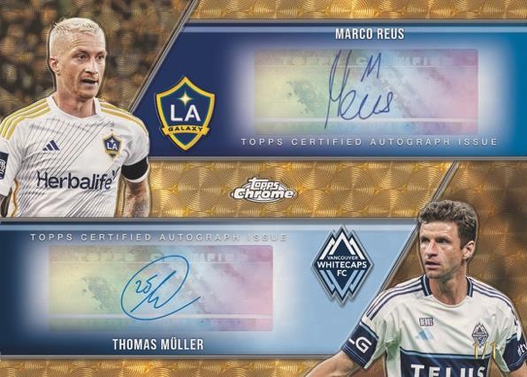 2025 Topps MLS Chrome Soccer Blaster, Box