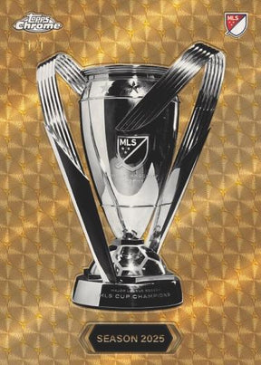 2025 Topps MLS Chrome Soccer Hanger, 64 Box Case