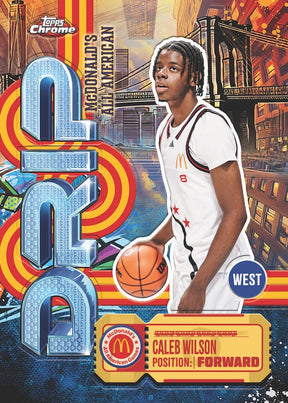 2025 Topps Chrome McDonald's All American Basketball Mega, Box