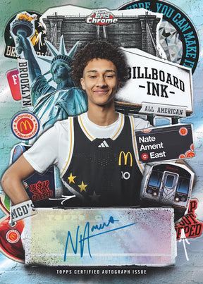 2025 Topps Chrome McDonald's All American Basketball Hobby, Box
