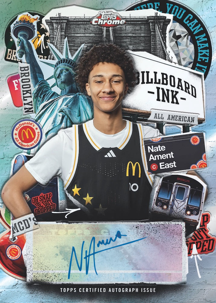 2025 Topps Chrome McDonald's All American Basketball Hobby, Box